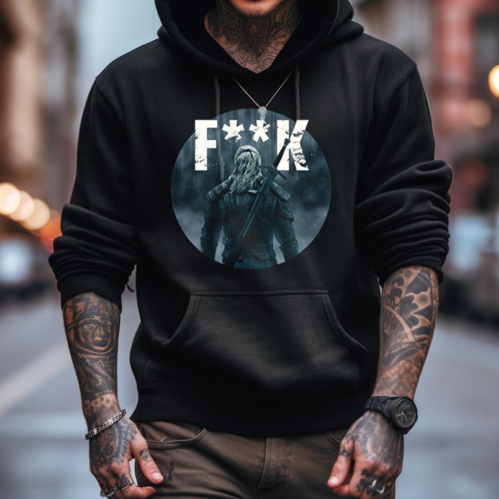 Funny Scene The Witcher Fk Shirt Funny Scene The Witcher Fk Shirt