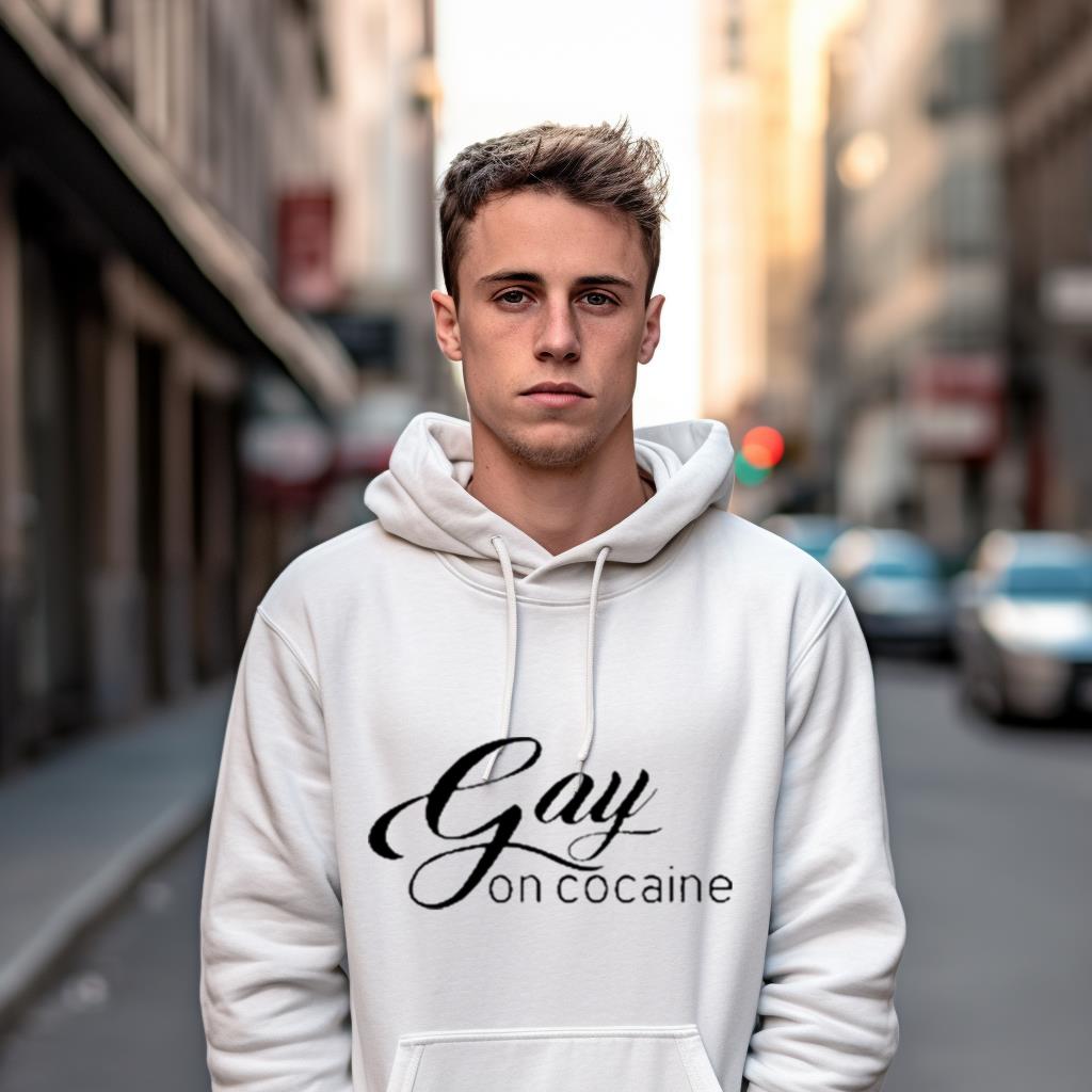 Gay On Cocaine Shirt Gay On Cocaine Shirt