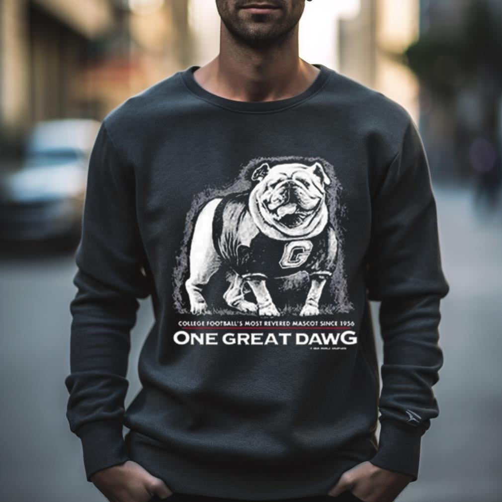 Georgia Bulldogs One Great Dawg Shirt Georgia Bulldogs One Great Dawg Shirt