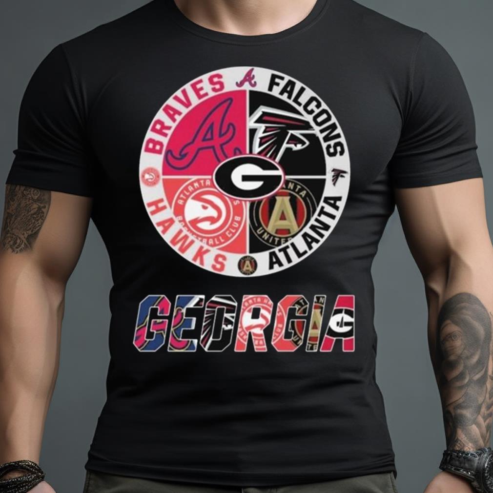 Georgia Bulldogs Braves Hawks City Champions Shirt