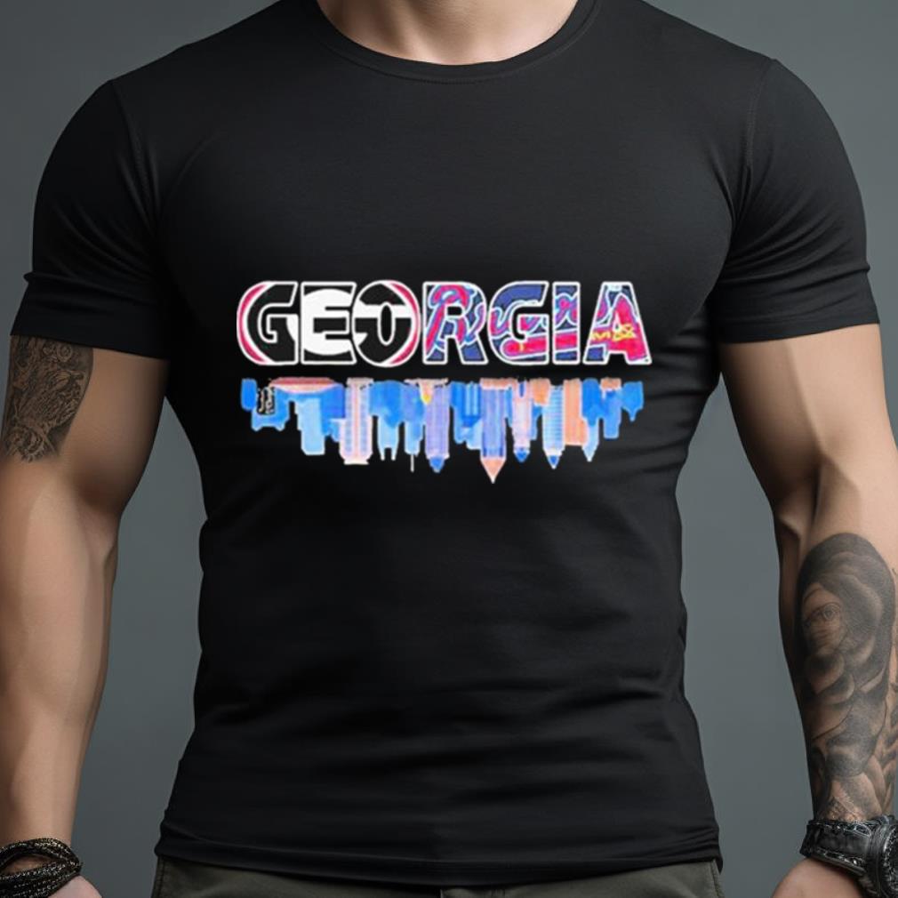 Georgia Skyline Sports Teams Retro Shirt