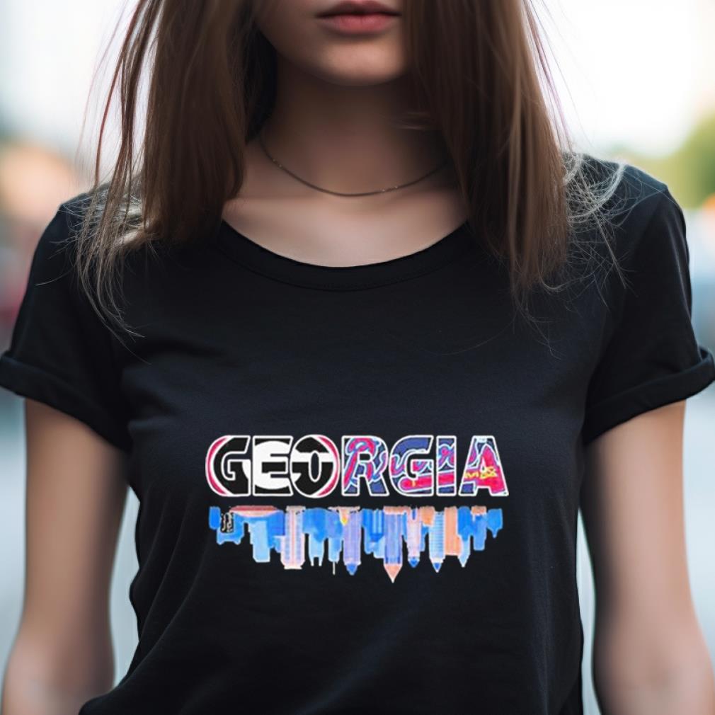 Georgia Skyline Sports Teams Retro Shirt