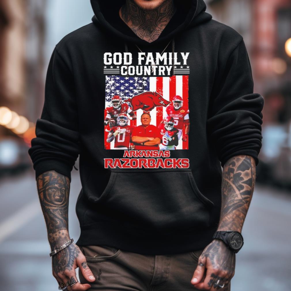 God Family Country Arkansas Razorbacks 2023 Shirt God Family Country Arkansas Razorbacks 2023 Shirt