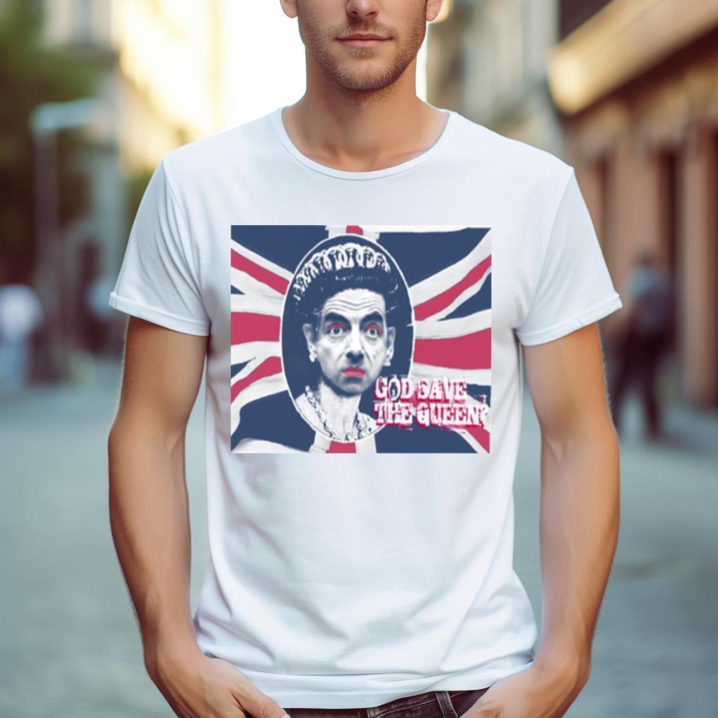 God Save The Queen Mr Bean Shirt