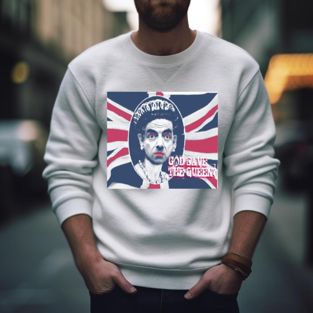 God Save The Queen Mr Bean Shirt