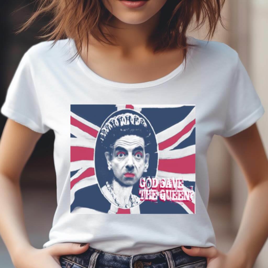 God Save The Queen Mr Bean Shirt God Save The Queen Mr Bean Shirt