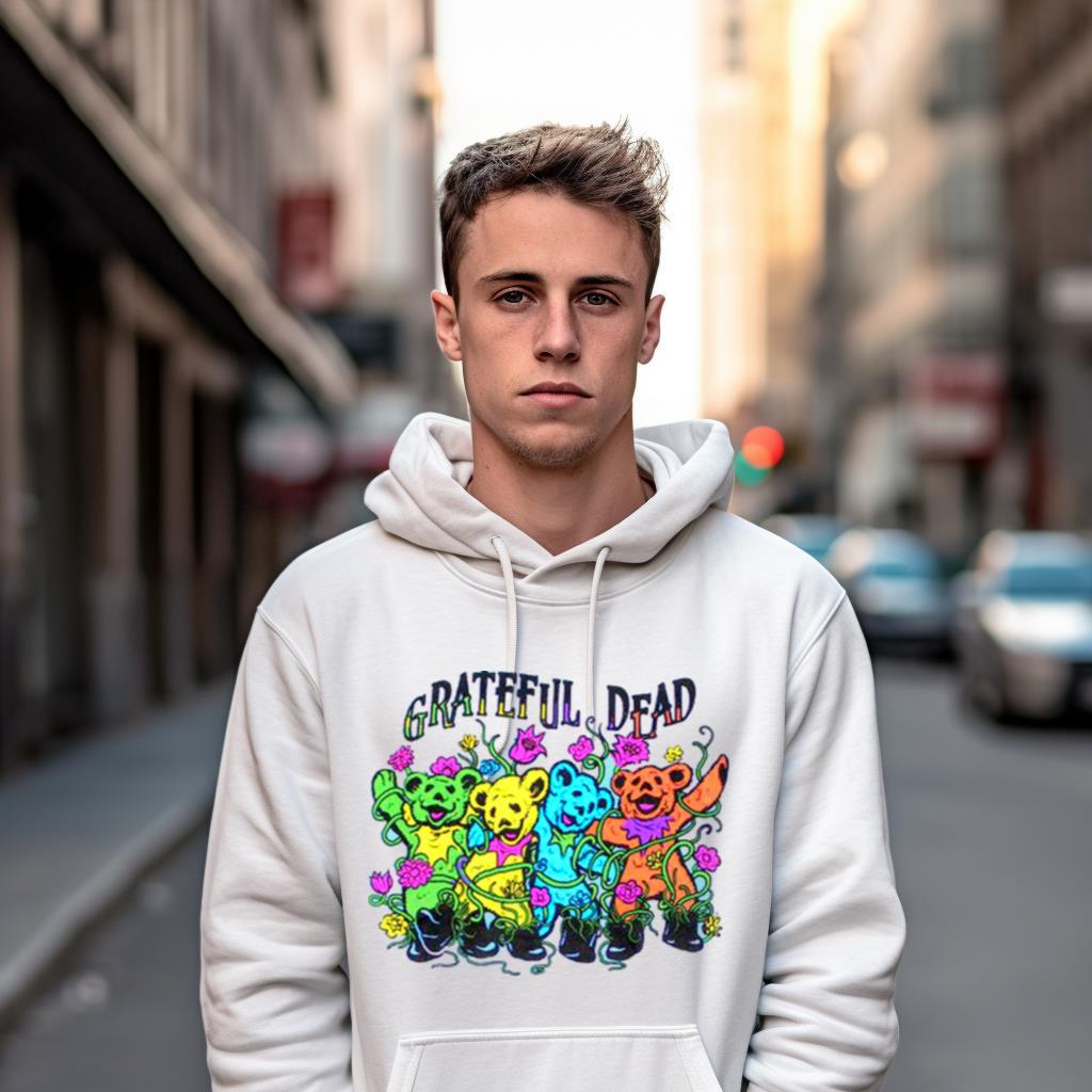 Grateful Dead Bears And Flowers Shirt Grateful Dead Bears And Flowers Shirt