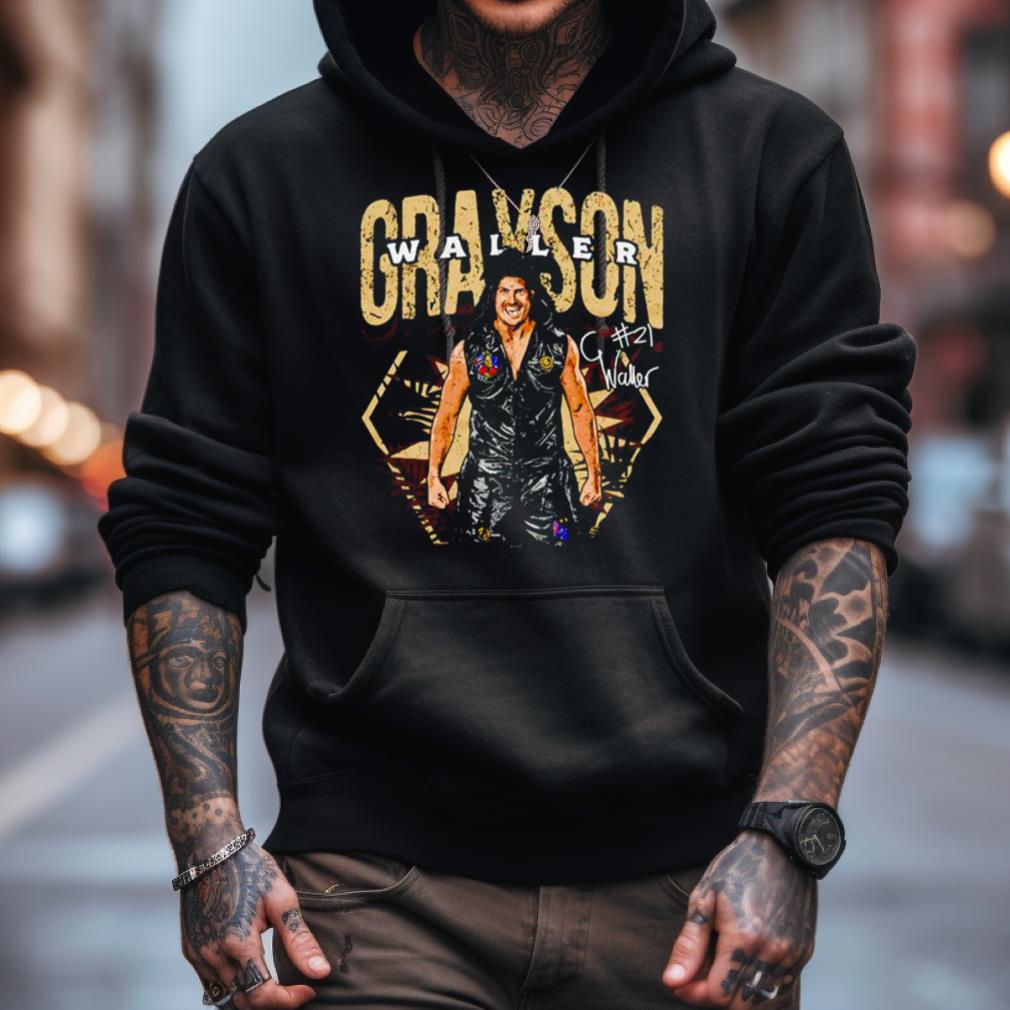 Grayson Waller Pose Signature Shirt Grayson Waller Pose Signature Shirt