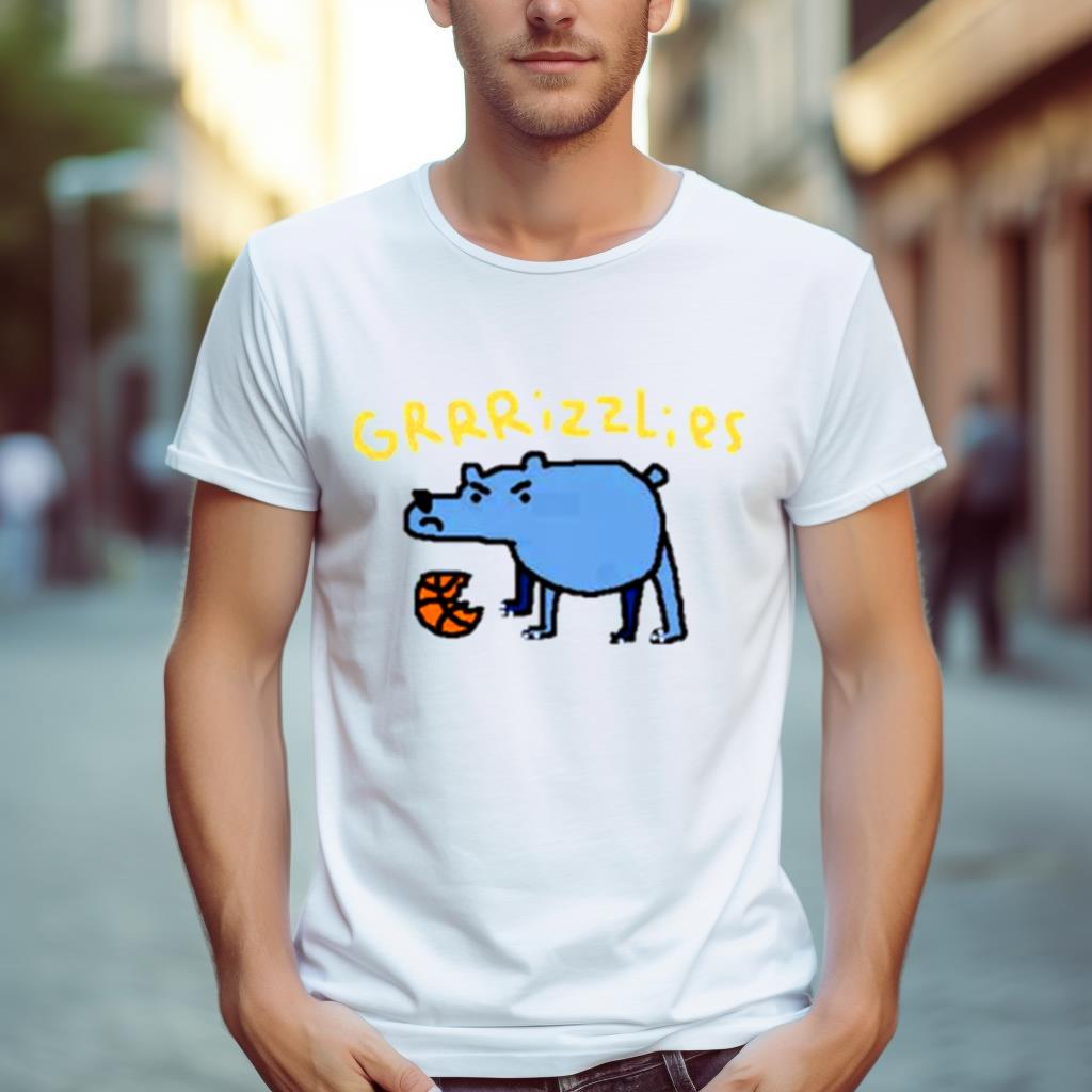 Grrrizzlies Nba Paint Shirt