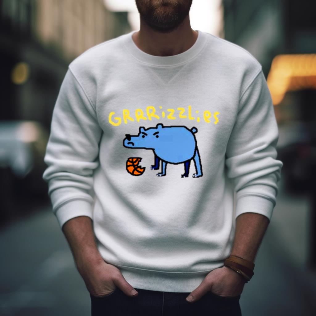 Grrrizzlies Nba Paint Shirt