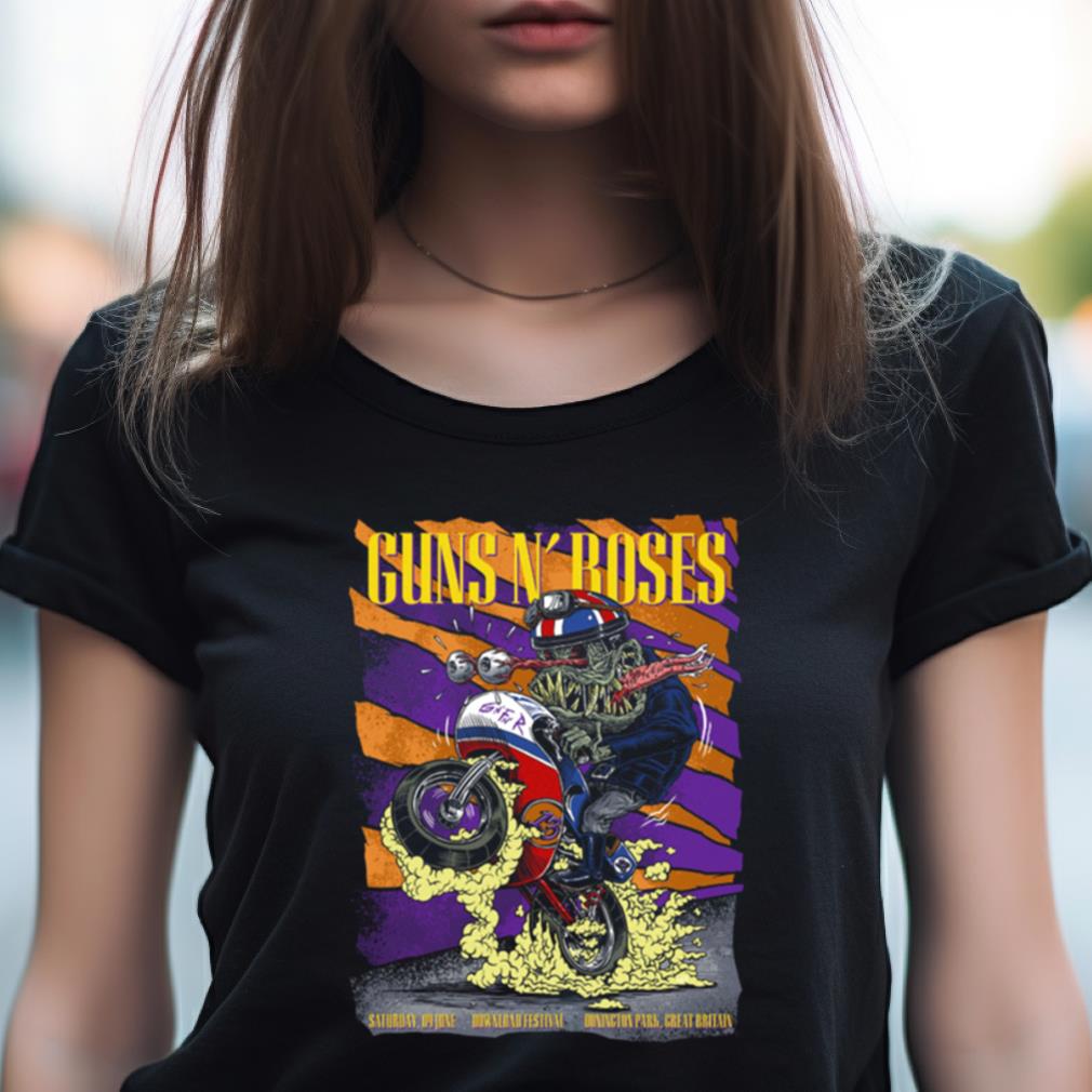 Guns' N Roses Donington Park Uk Tour 2018 Poster Shirt