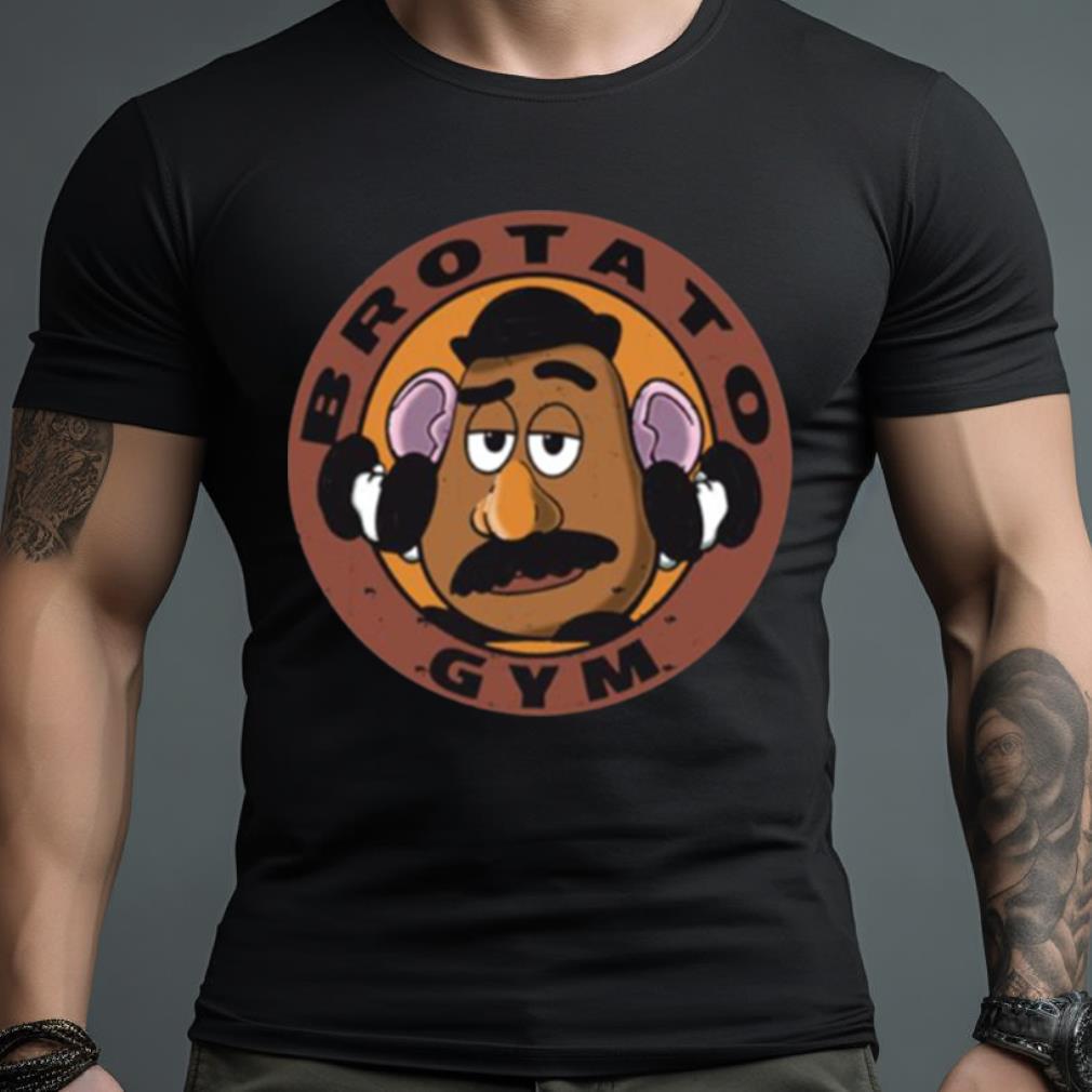 Gym Round Design Brotato Shirt
