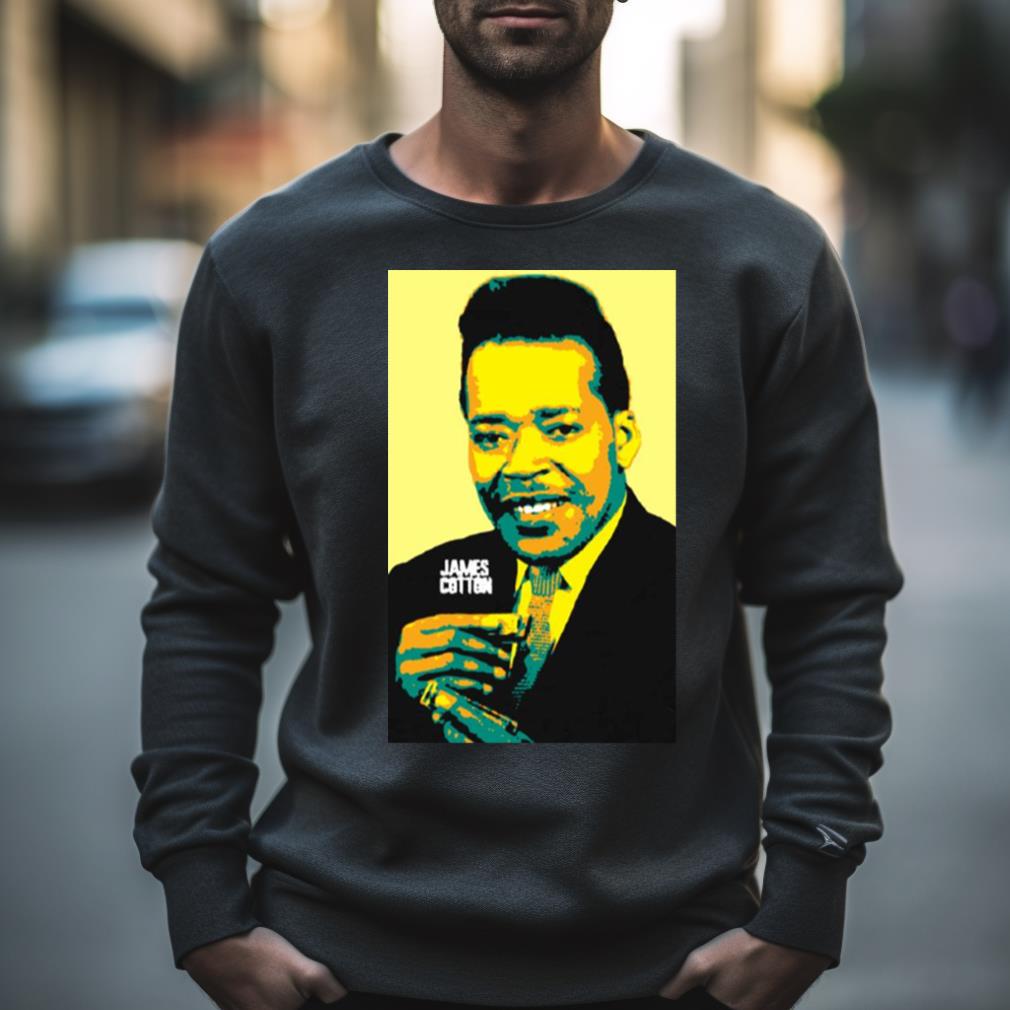 Harmonica Player James Cotton Shirt
