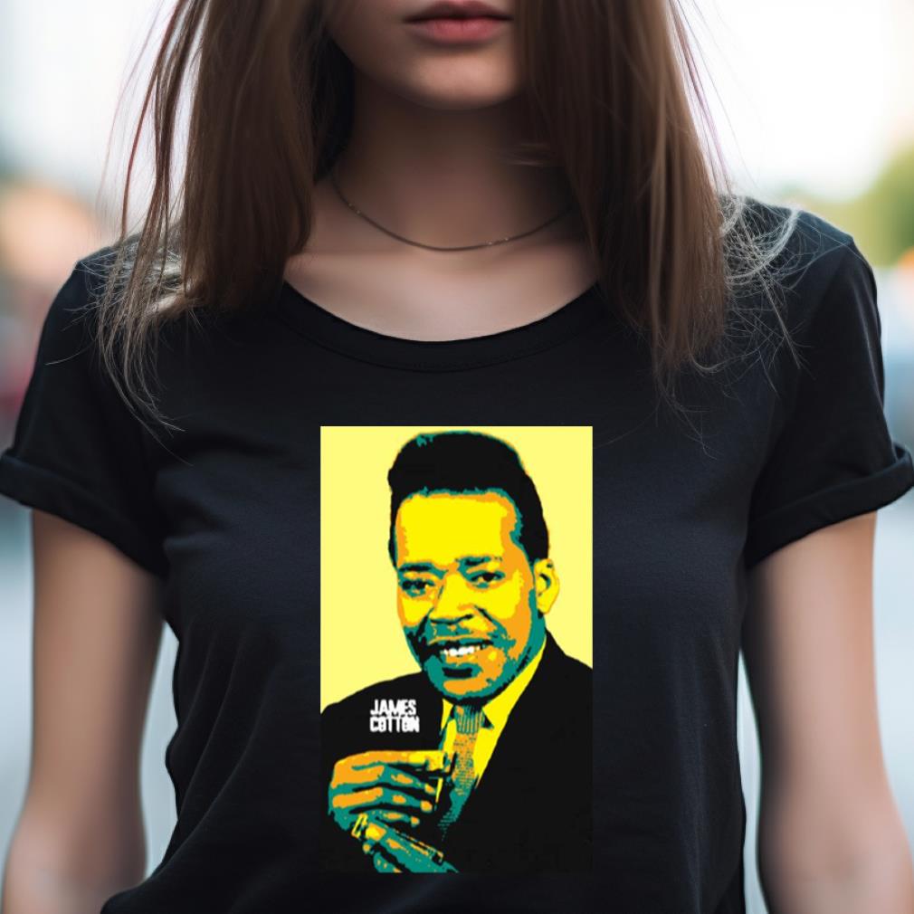 Harmonica Player James Cotton Shirt Harmonica Player James Cotton Shirt