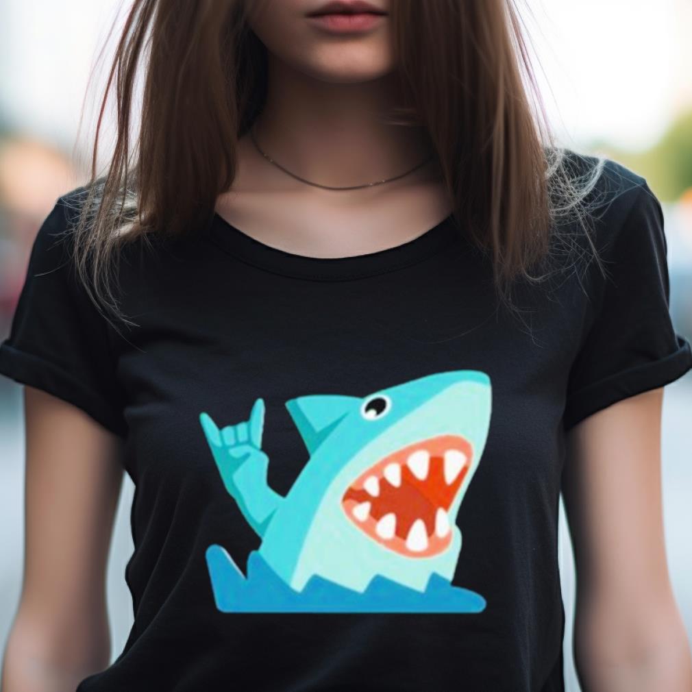 Hashmojis Shark Devil Horns Shirt Hashmojis Shark Devil Horns Shirt