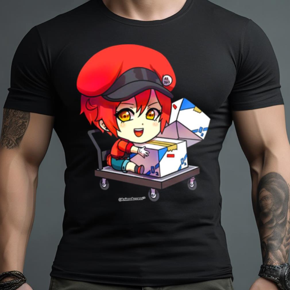 Hataraku Saibou Cells At Work Red Blood Cell Shirt