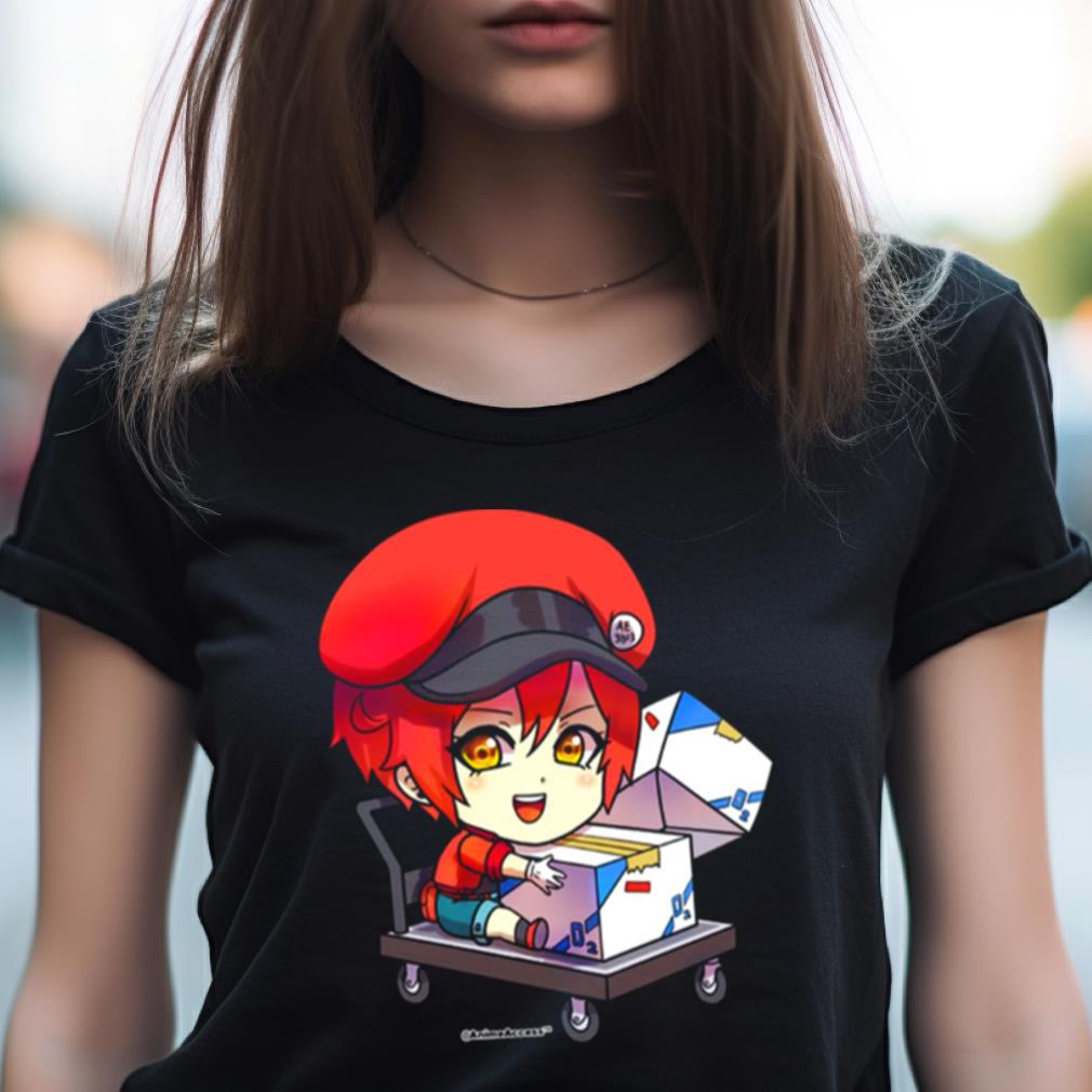 Hataraku Saibou Cells At Work Red Blood Cell Shirt Hataraku Saibou Cells At Work Red Blood Cell Shirt