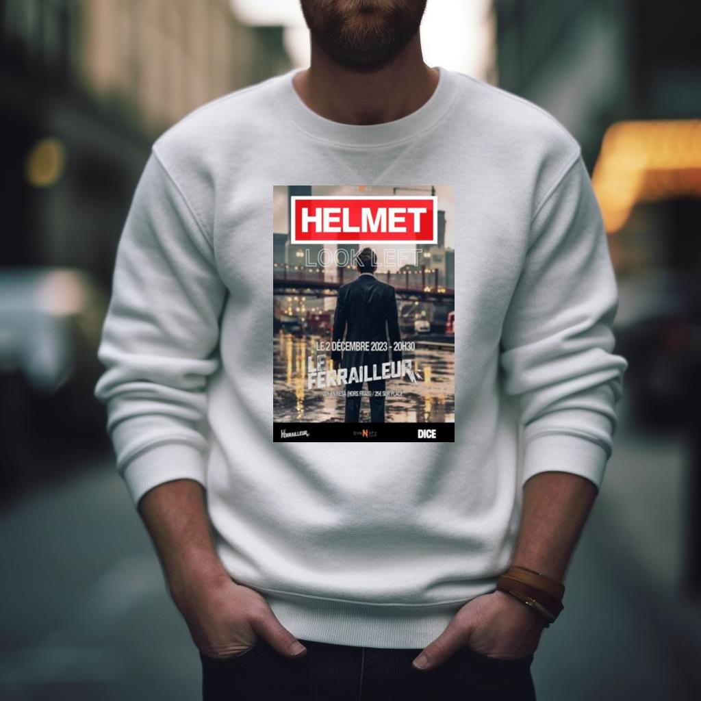 Helmet Look Left Tour 2023 Shirt