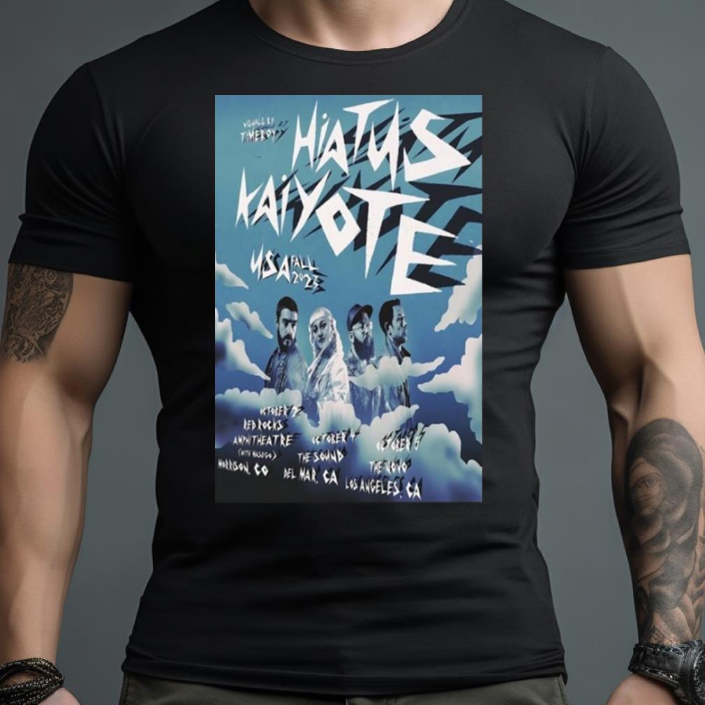 Hiatus Kaiyote Fall Tour 2023 Poster Shirt