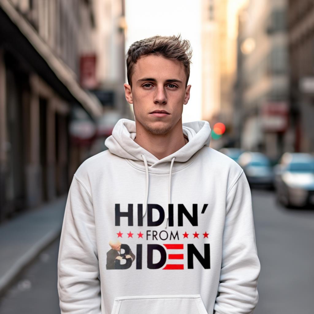 Hidin' From Biden Funny Shirt Hidin' From Biden Funny Shirt