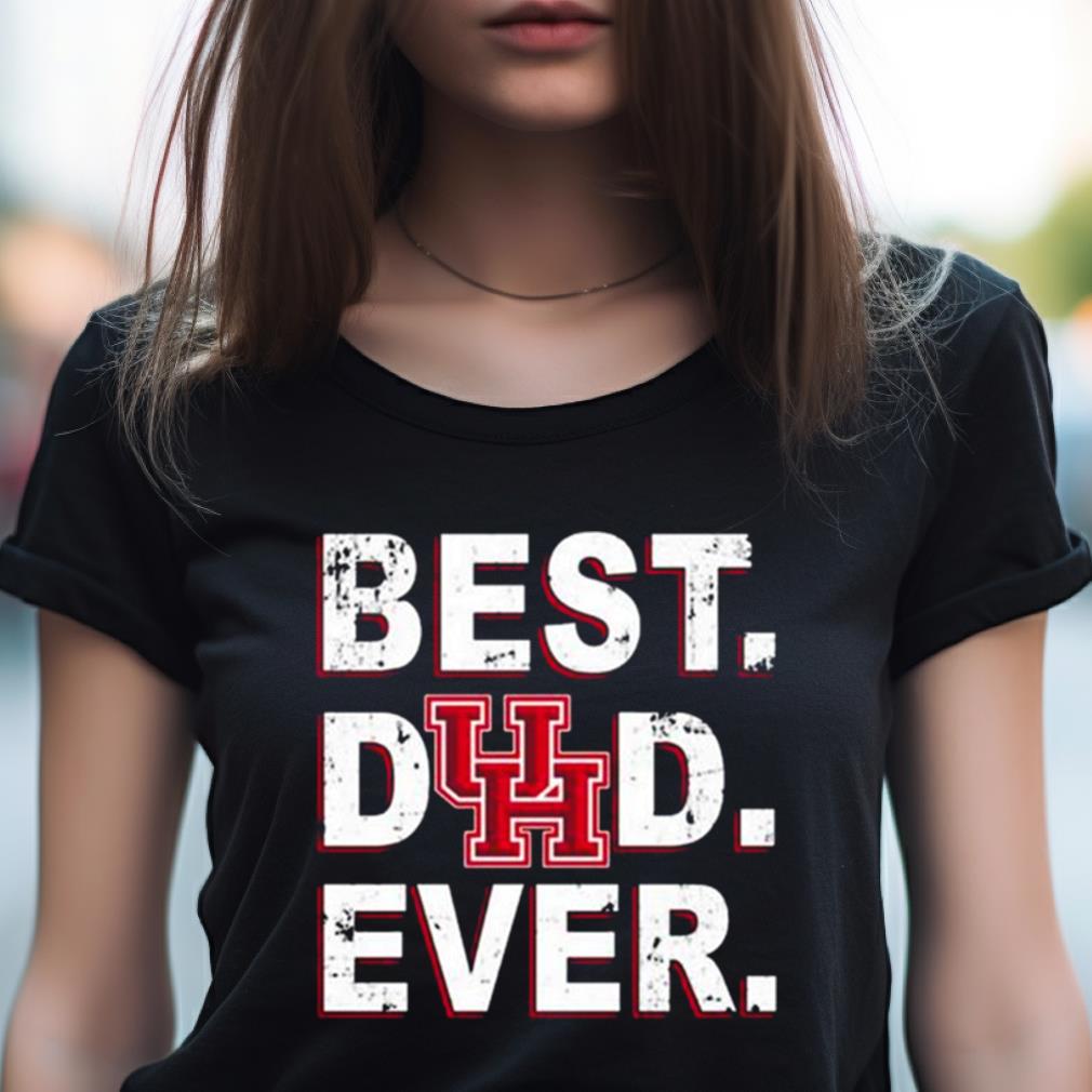 Houston Cougars Best Dad Ever Shirt Houston Cougars Best Dad Ever Shirt