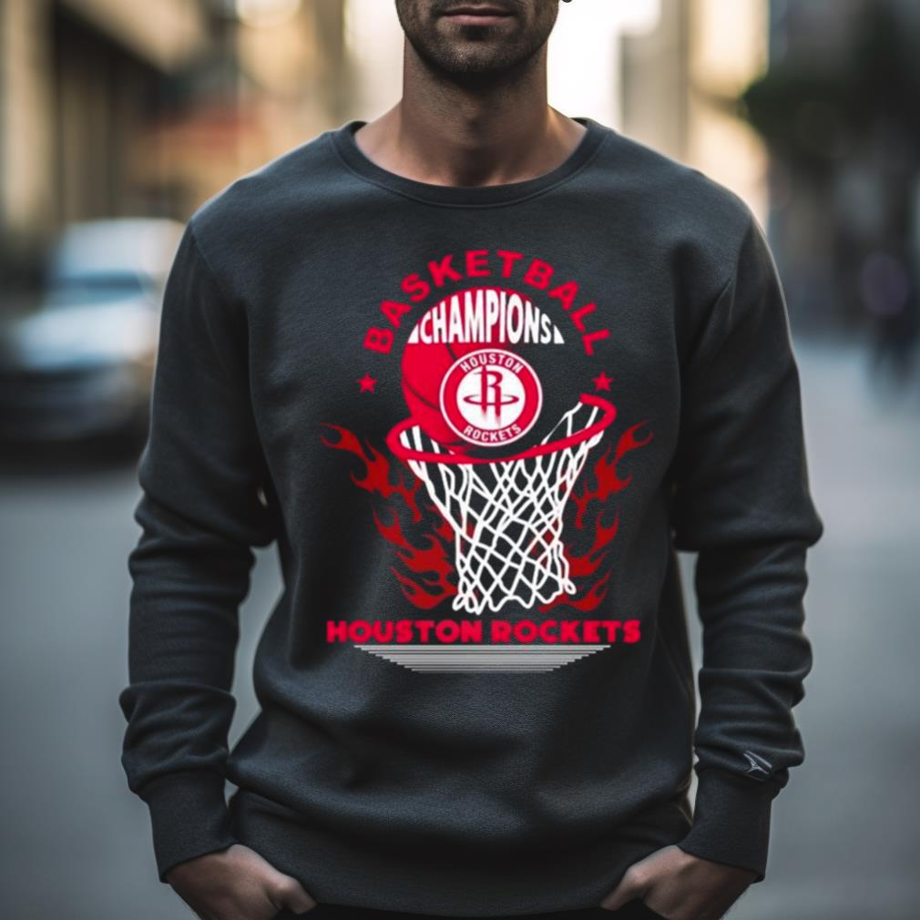 Houston Rockets Basketball Champions Fire Logo 2023 Shirt Houston Rockets Basketball Champions Fire Logo 2023 Shirt
