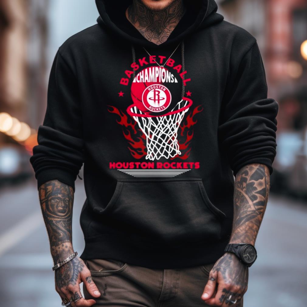 Houston Rockets Basketball Champions Fire Logo 2023 Shirt Houston Rockets Basketball Champions Fire Logo 2023 Shirt