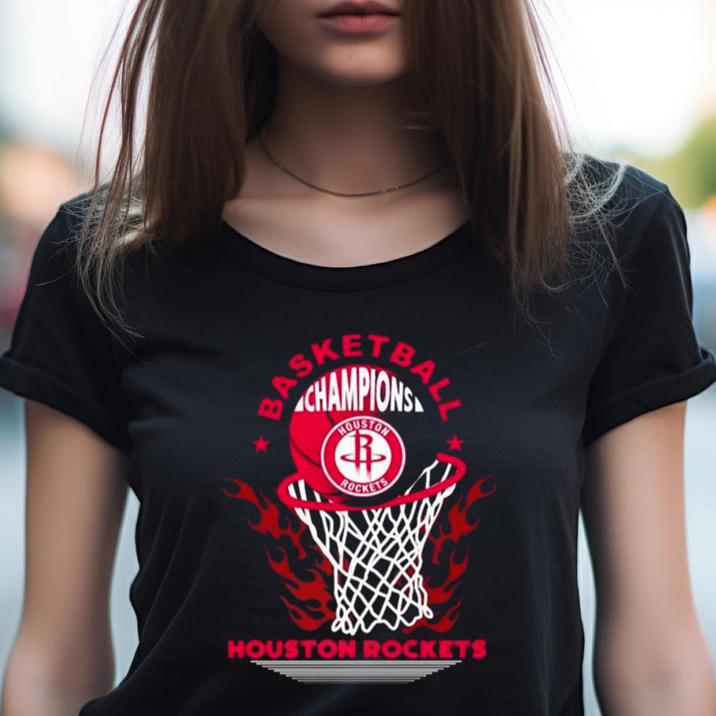 Houston Rockets Basketball Champions Fire Logo 2023 Shirt Houston Rockets Basketball Champions Fire Logo 2023 Shirt