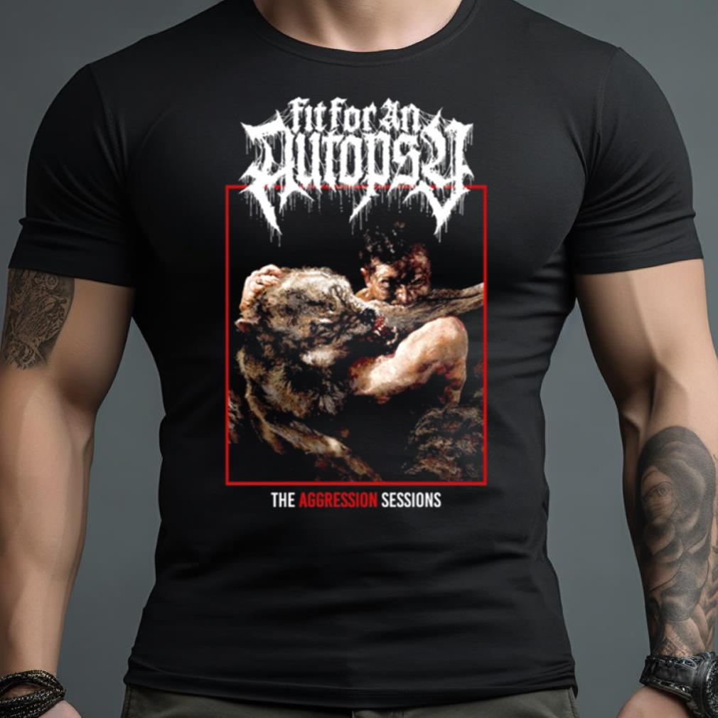 Human Fight Werewolf Fit For An Autopsy Shirt