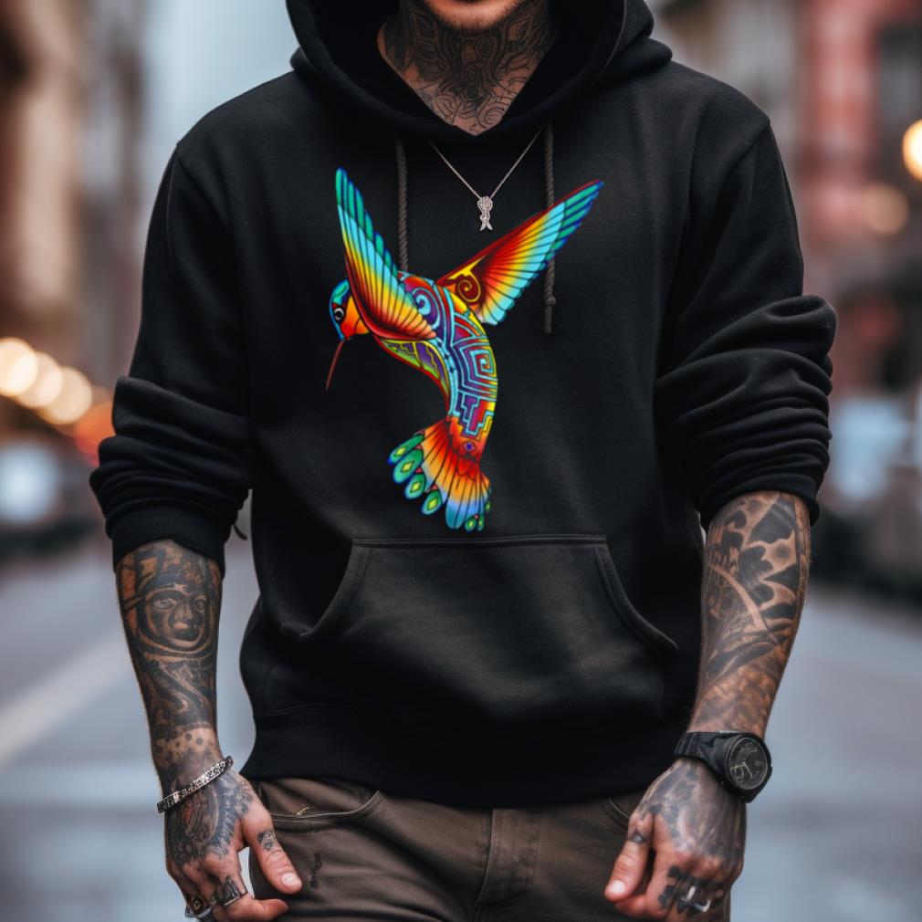 Humming Bird With A Native Flare Shirt Humming Bird With A Native Flare Shirt