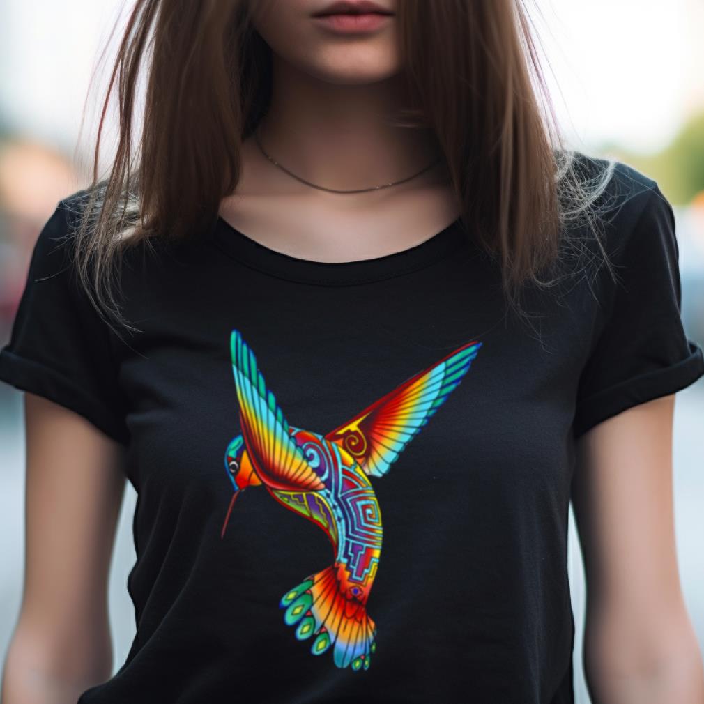 Humming Bird With A Native Flare Shirt Humming Bird With A Native Flare Shirt