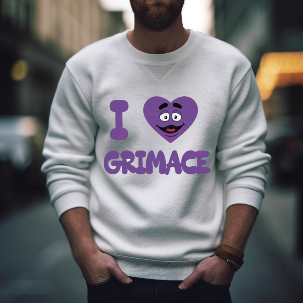 I Love Grimaces Mcdonald Svg Grimace Birthday Shirt Hersmiles