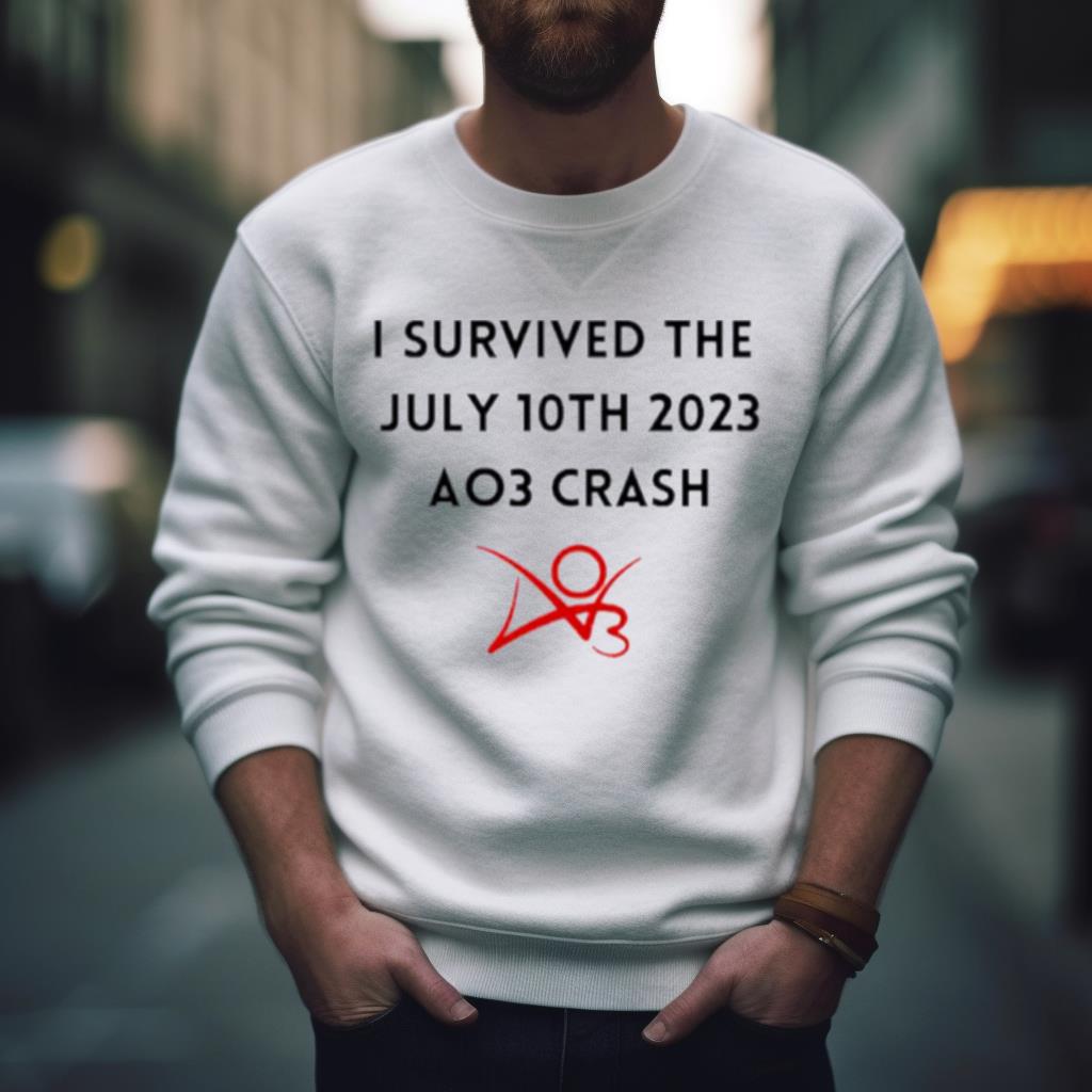 I Survived The July 10Th 2023 Ao3 Crash Shirt