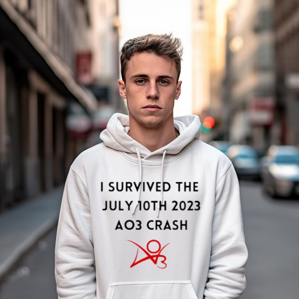 I Survived The July 10Th 2023 Ao3 Crash Shirt I Survived The July 10Th 2023 Ao3 Crash Shirt