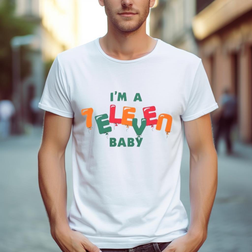 I’M A 7 Eleven Birthday Baby Kids Shirt