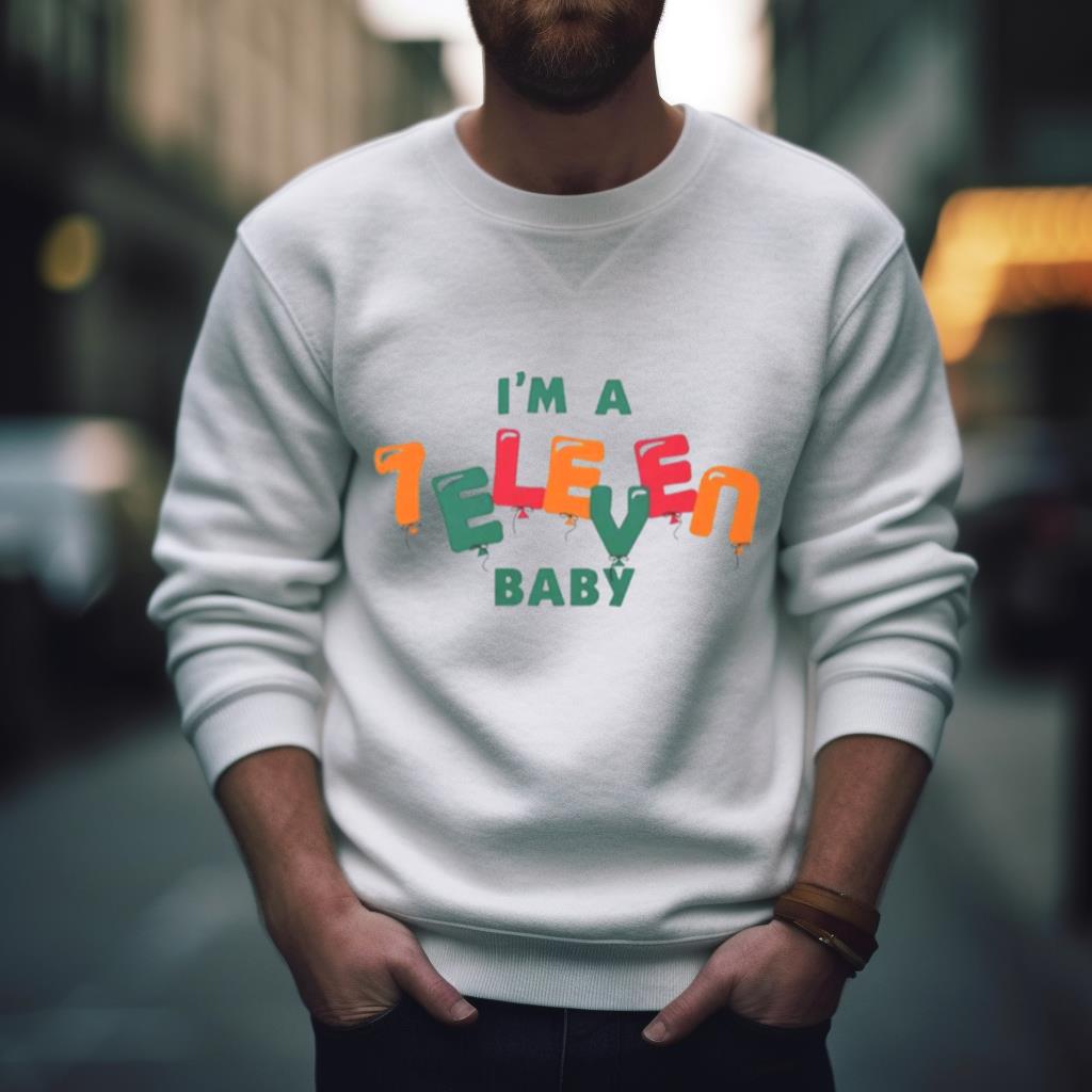 I’M A 7 Eleven Birthday Baby Kids Shirt