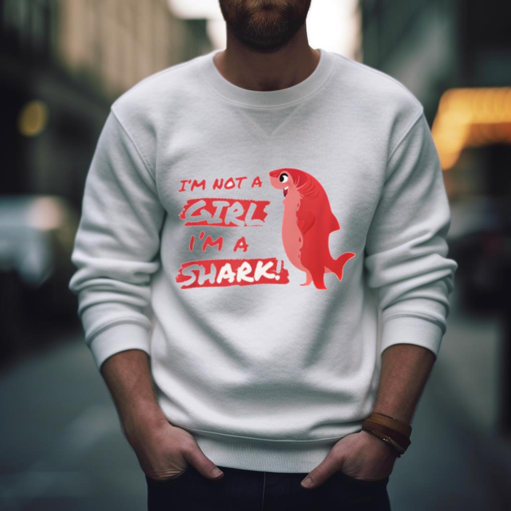 I’M Not A Girl I’M A Shark Shapeshifting Hero Nimona Shirt