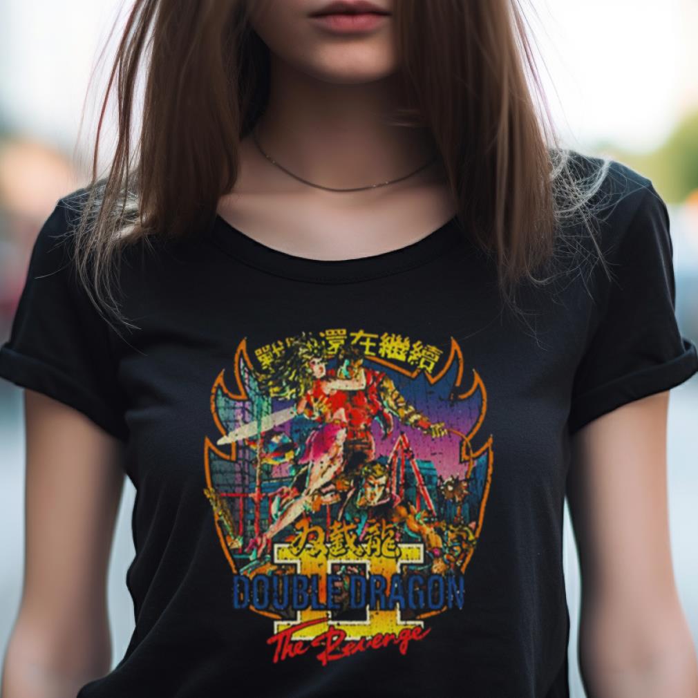 Ii The Revenge 1988 Double Dragon Shirt Ii The Revenge 1988 Double Dragon Shirt