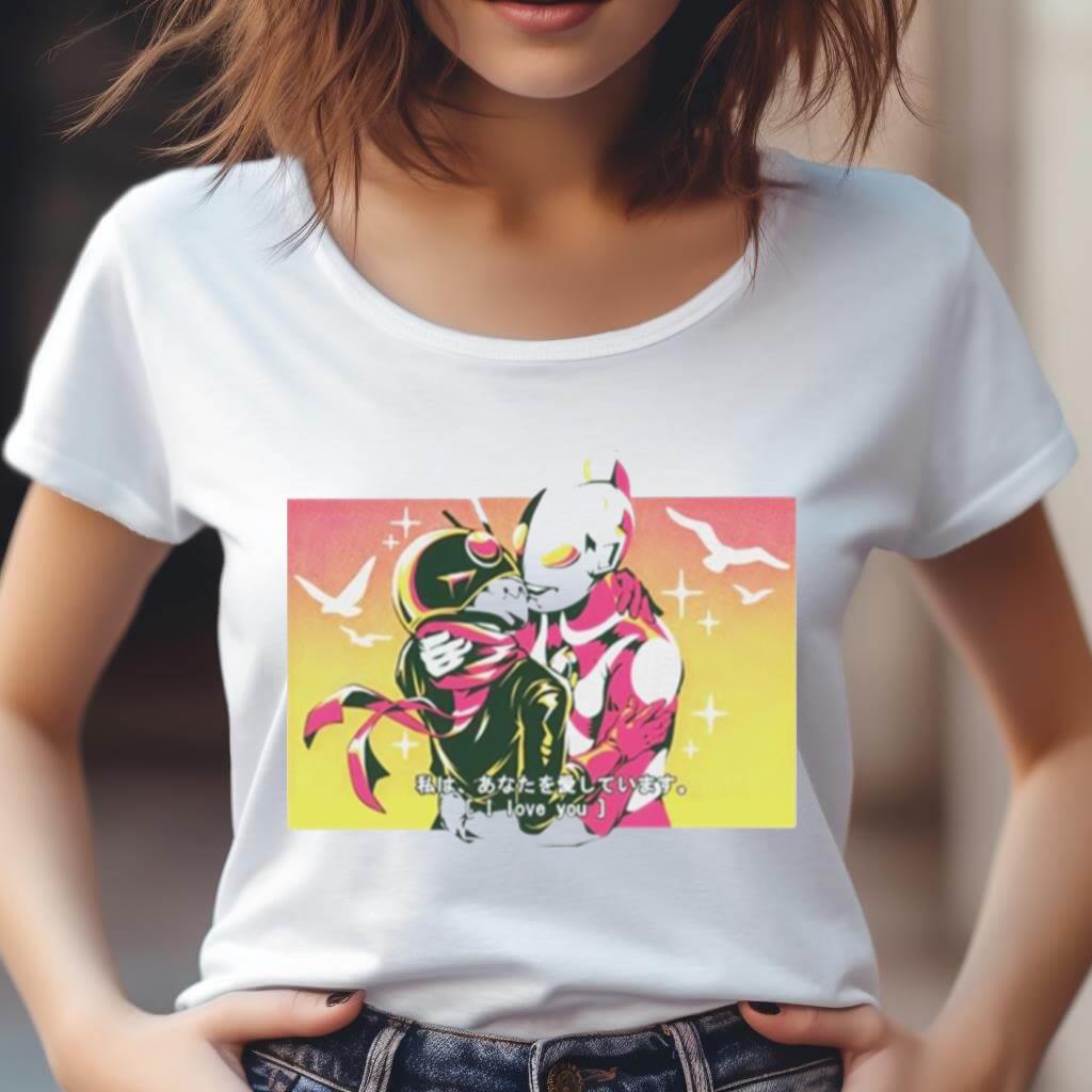 Ilustrata Tokusatsu I Love You Shirt Ilustrata Tokusatsu I Love You Shirt
