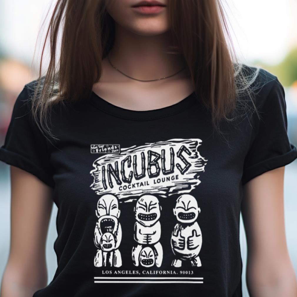 Incubus Merch Cocktail Lounge Black Brown 2023 Shirt Incubus Merch Cocktail Lounge Black Brown 2023 Shirt