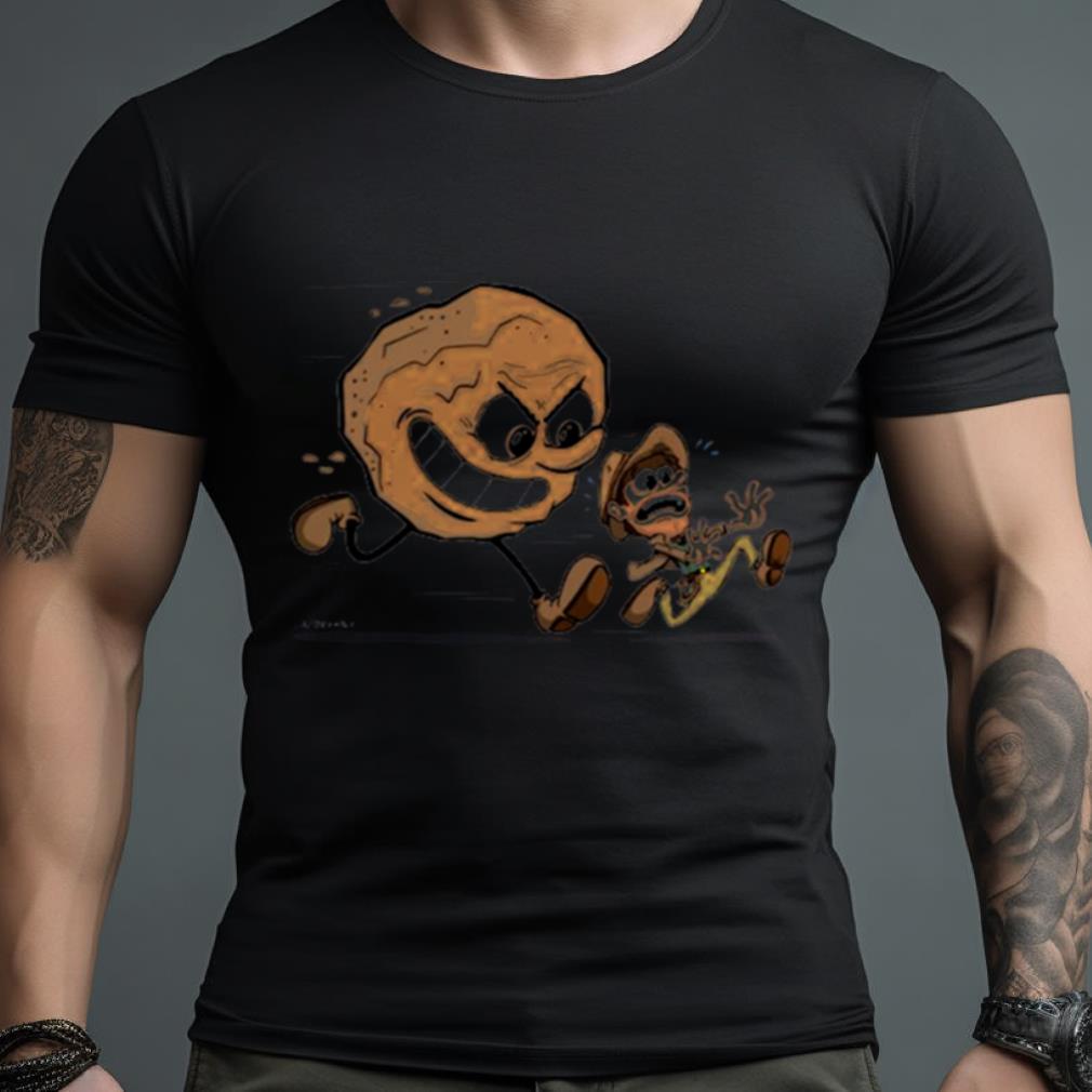 Indiana Jones Vs The Boulder Shirt