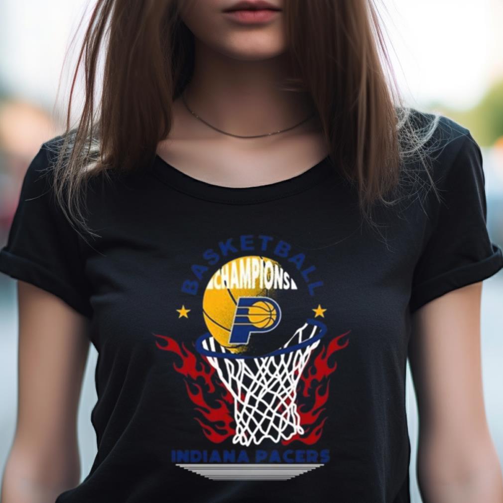 Indiana Pacers Basketball Champions Fire Logo 2023 Shirt Indiana Pacers Basketball Champions Fire Logo 2023 Shirt