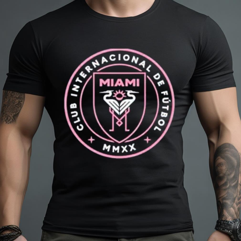 Inter Miami Cf New Crest Official Logo Shirt