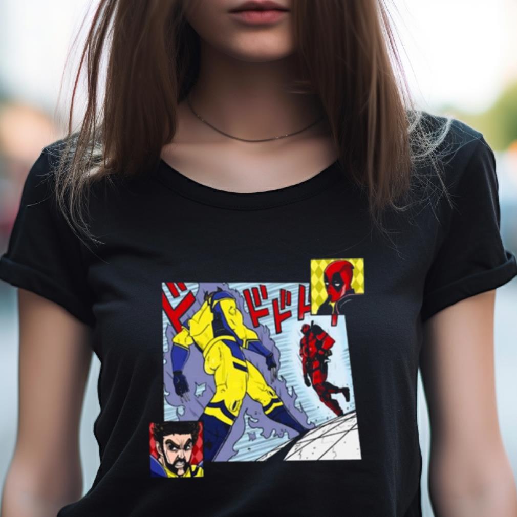Intimate Enemies Deadpool And Wolverine Art Design T Shirt Intimate Enemies Deadpool And Wolverine Art Design T Shirt