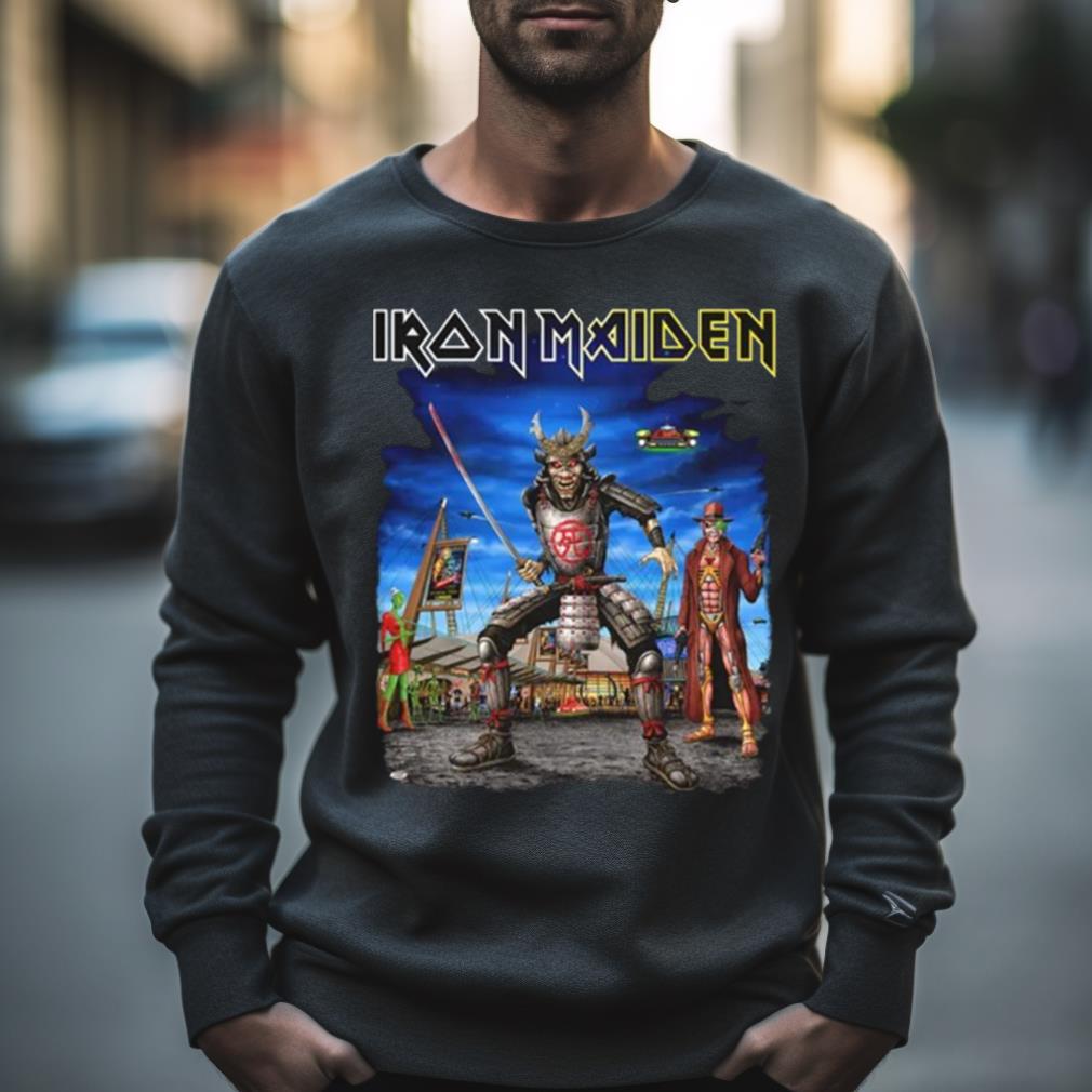 iron maiden steelers shirt