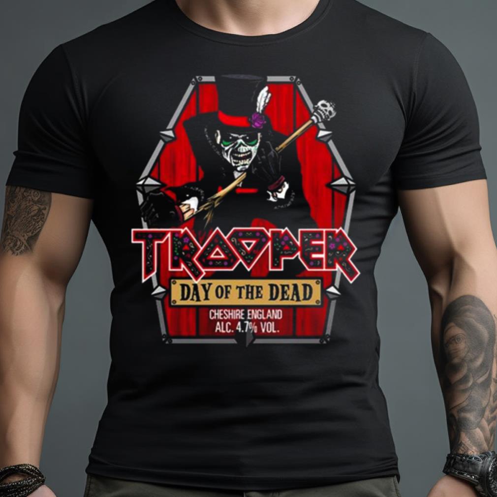 Iron Maiden Trooper Day Of The Dead 2023 Shirt