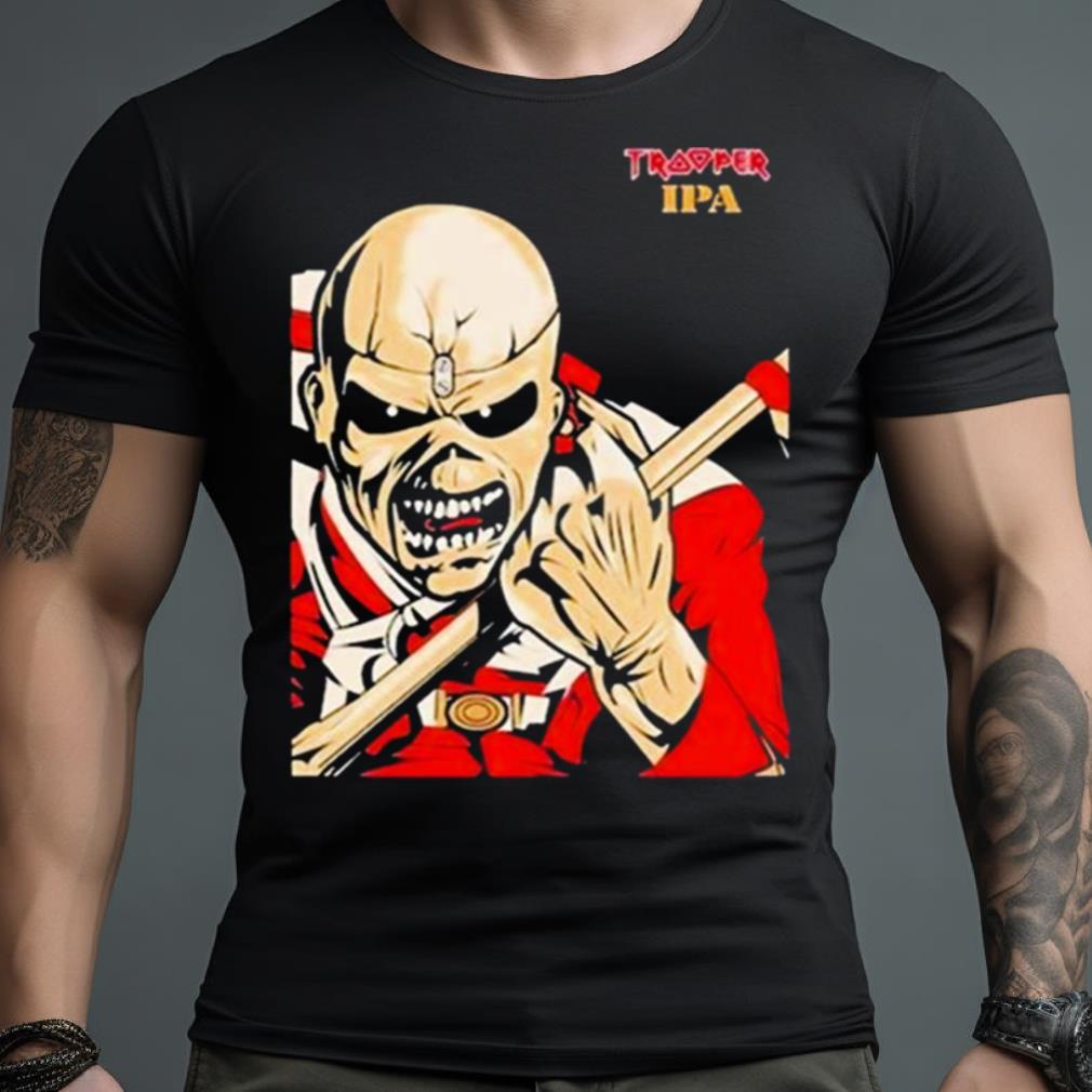 Iron Maiden Trooper Ipa Label 2023 Shirt