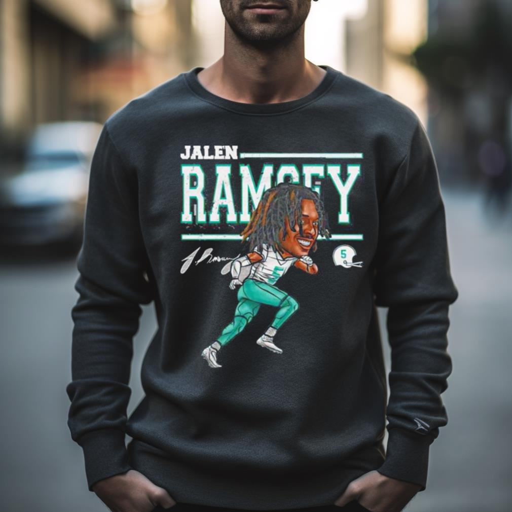 Jalen Ramsey Miami Cartoon Signature Shirt - Hersmiles