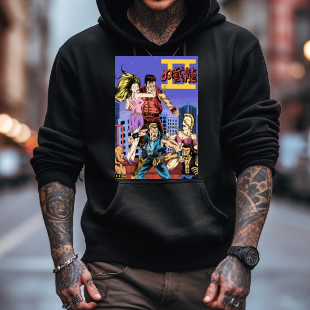 Japanese Design Double Dragon Ii Shirt Japanese Design Double Dragon Ii Shirt