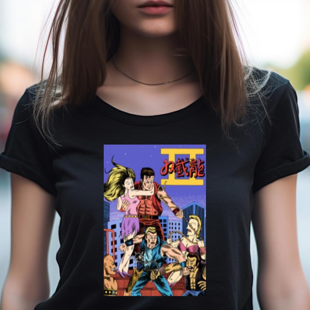 Japanese Design Double Dragon Ii Shirt Japanese Design Double Dragon Ii Shirt
